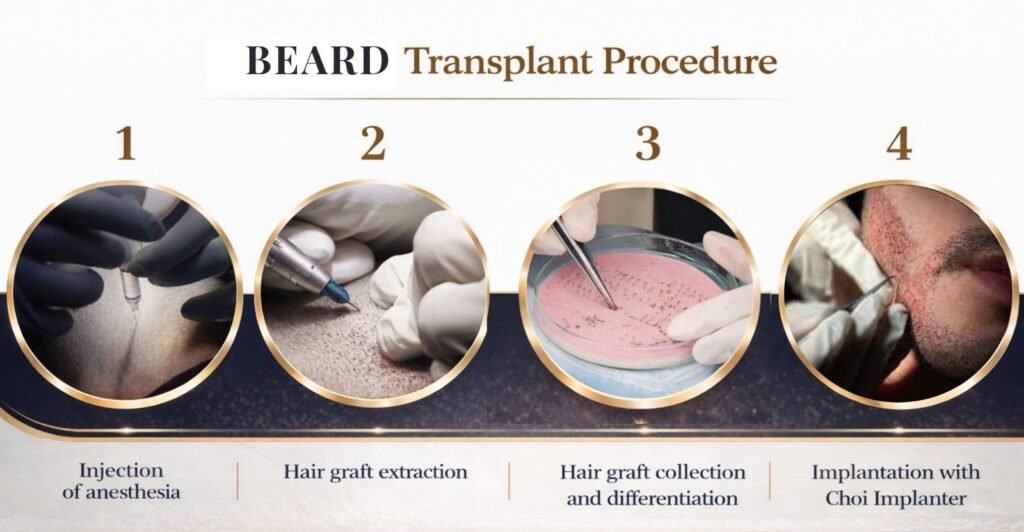 BEARD TRANSPLANT