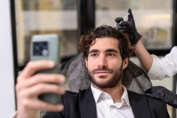 Αναγεννητική θεραπεία μαλλιών με εξωσώματα για άνδρες στην Clinique de Monsieur.