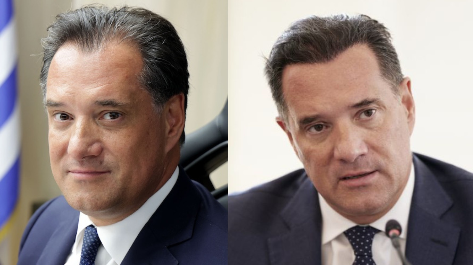 Male portraits showing a strong hairline and well maintained hair appearance